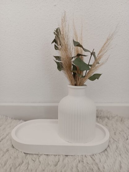 Vase mit Tablett – Bild 5