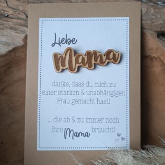 Karte - Liebe Mama