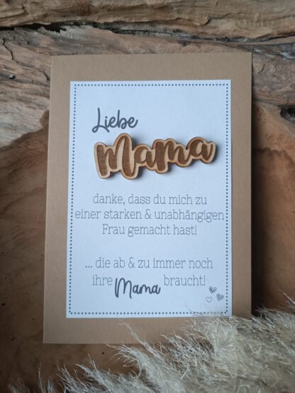 Karte - Liebe Mama